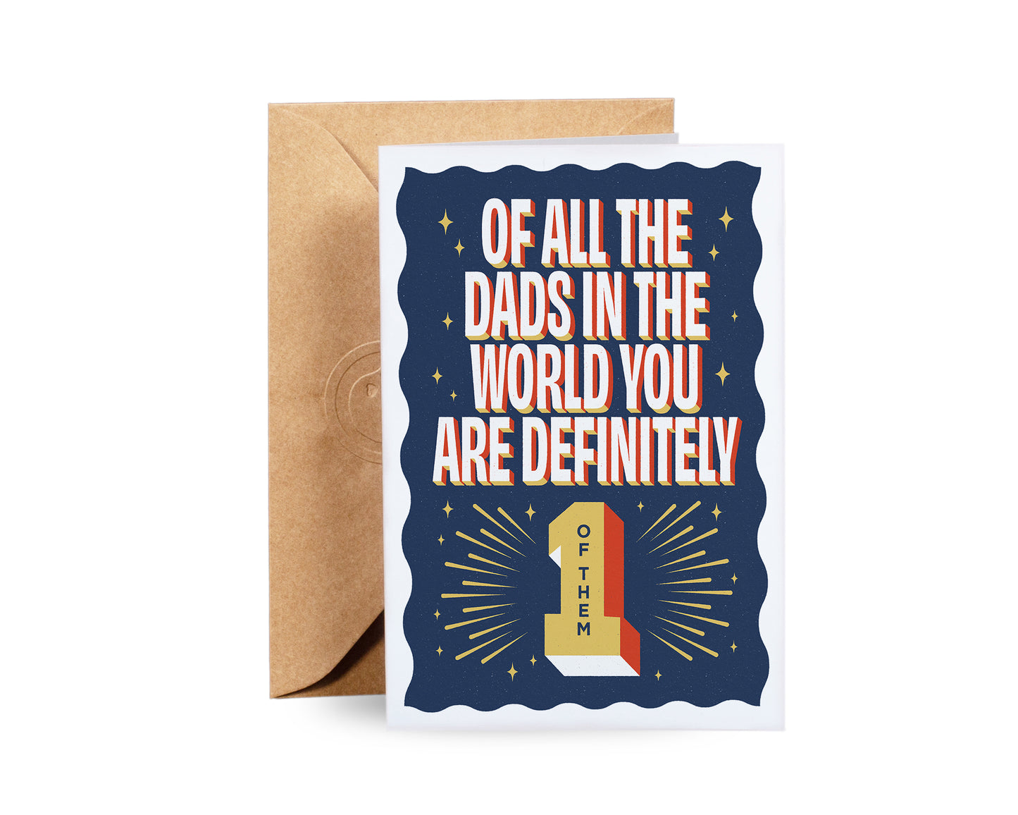 Number 1 Dad Greeting Card