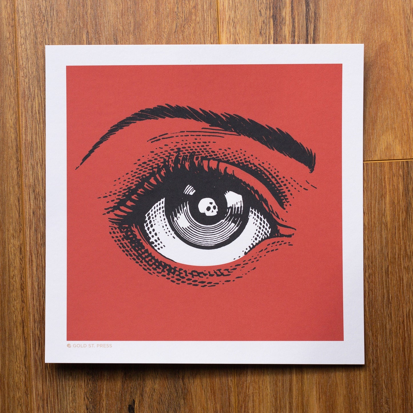 Evil Eye 12"x12" Art Print