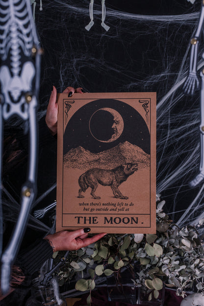 Moon Tarot Art Print