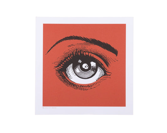 Evil Eye 12"x12" Art Print
