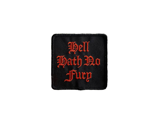 Hell Hath No Fury Iron-On Patch