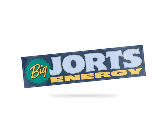 Big Jorts Energy Bumper Sticker